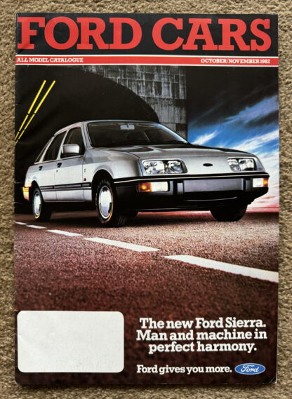 1982 Ford Range Brochure  Escort, Fiesta, Sierra, Capri, Granada