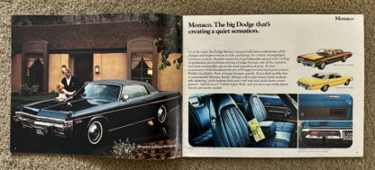 1973 Dodge Range Charger Challenger Coronet Dart Monaco Polara Brochure - Image 2