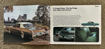 1973 Dodge Range Charger Challenger Coronet Dart Monaco Polara Brochure - Image 4