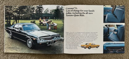 1973 Dodge Range Charger Challenger Coronet Dart Monaco Polara Brochure - Image 8
