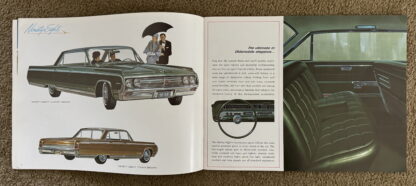 1964 Oldsmobile Sports Range Brochure 98, 88, Starfire, Jetstar, F-85 - Image 4