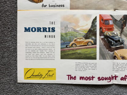 1957 Morris Minor 1000 and Traveller Brochure - Image 4