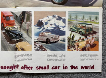 1957 Morris Minor 1000 and Traveller Brochure - Image 5