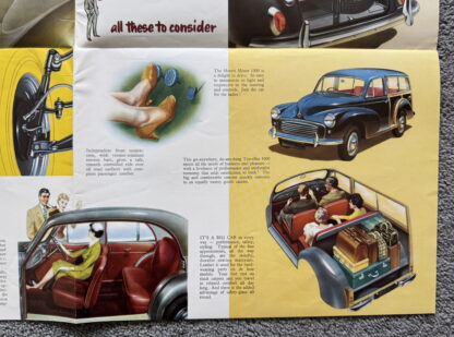 1957 Morris Minor 1000 and Traveller Brochure - Image 8