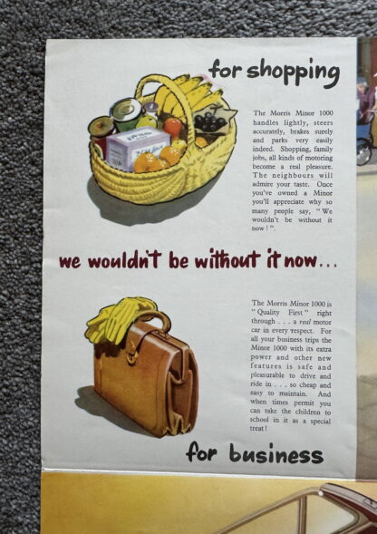 1957 Morris Minor 1000 and Traveller Brochure - Image 12
