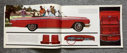 1962 Chevrolet Range Brochure Impala Bel Air Biscayne Corvette Corvair - Image 4