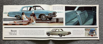 1962 Chevrolet Range Brochure Impala Bel Air Biscayne Corvette Corvair - Image 6