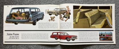 1962 Chevrolet Range Brochure Impala Bel Air Biscayne Corvette Corvair - Image 7