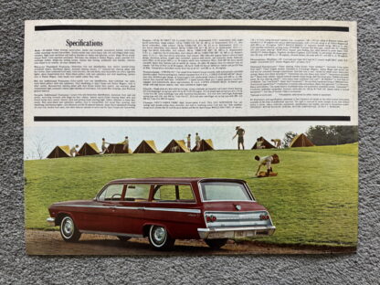 1962 Chevrolet Range Brochure Impala Bel Air Biscayne Corvette Corvair - Image 10