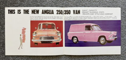 1961 Ford Anglia Van Brochure 250, 350 - Image 2