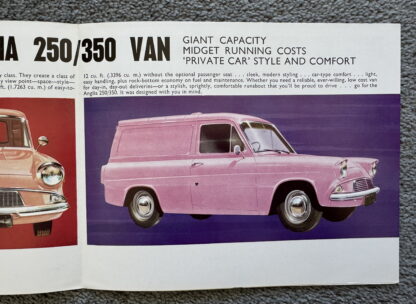 1961 Ford Anglia Van Brochure 250, 350 - Image 4