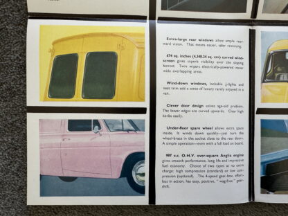 1961 Ford Anglia Van Brochure 250, 350 - Image 7