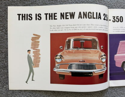 1961 Ford Anglia Van Brochure 250, 350 - Image 2