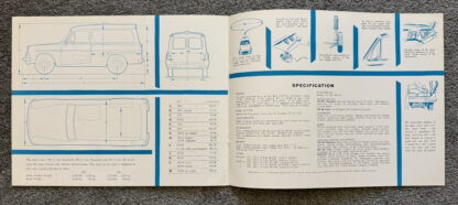 1961 Ford Anglia Van Brochure 250, 350 - Image 11