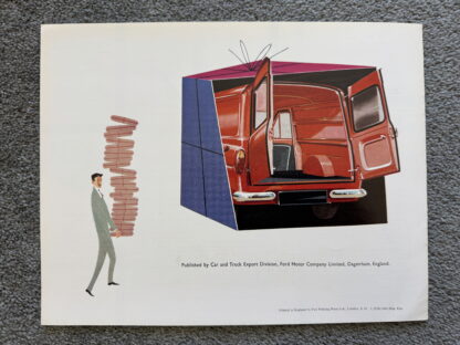 1961 Ford Anglia Van Brochure 250, 350 - Image 12