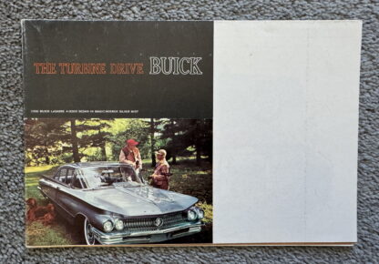 1960 Buick LeSabre, Invicta , Electra Range Brochure