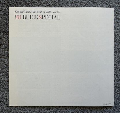 1961 Buick Special Range Brochure - Image 7