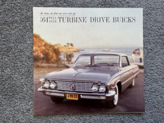 1961 Buick LeSabre, Invicta, Electra Range Brochure