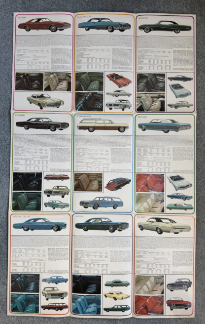 1967 Buick LeSabre, Riviera, Wildcat, Skylark, GS, Electra Range Brochure - Image 6