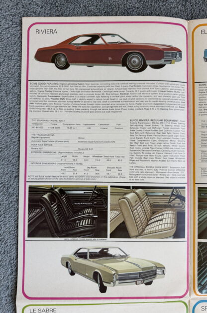 1967 Buick LeSabre, Riviera, Wildcat, Skylark, GS, Electra Range Brochure - Image 7