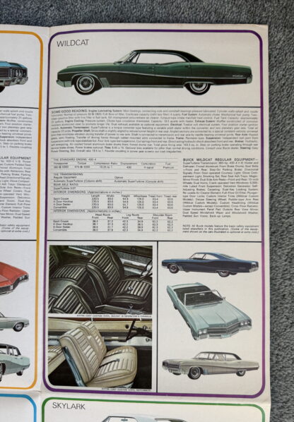 1967 Buick LeSabre, Riviera, Wildcat, Skylark, GS, Electra Range Brochure - Image 9