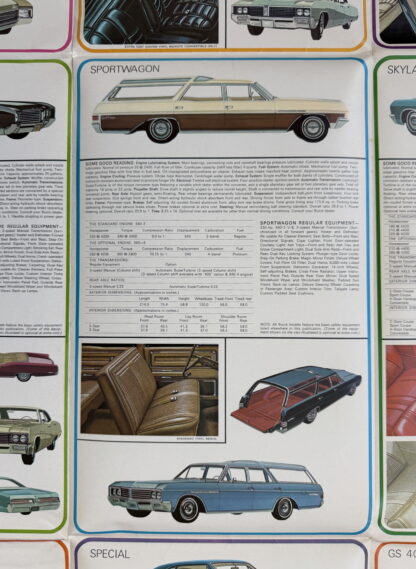 1967 Buick LeSabre, Riviera, Wildcat, Skylark, GS, Electra Range Brochure - Image 11
