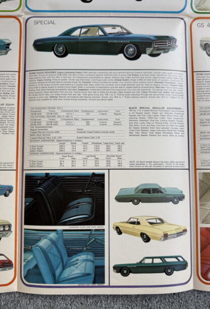 1967 Buick LeSabre, Riviera, Wildcat, Skylark, GS, Electra Range Brochure - Image 14