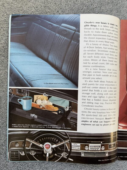 1965 Chrysler New Yorker, 300, Newport, Wagons Brochure - Image 3