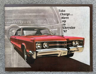 1967 Chrysler New Yorker, 300, Newport, Town and Country  Range Brochure