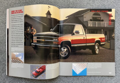 1993 Chevrolet Trucks Pickup Brochure C/K, S10, Silverado, Cheyenne - Image 3
