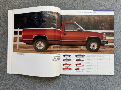 1991 Chevrolet Trucks Pickup Brochure C/K, S10, R/V, Silverado, Cheyenne - Image 10