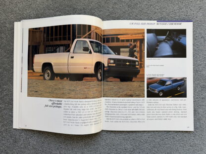 1991 Chevrolet Trucks Pickup Brochure C/K, S10, R/V, Silverado, Cheyenne - Image 11