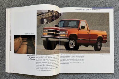 1991 Chevrolet Trucks Pickup Brochure C/K, S10, R/V, Silverado, Cheyenne - Image 12