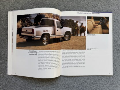 1991 Chevrolet Trucks Pickup Brochure C/K, S10, R/V, Silverado, Cheyenne - Image 13
