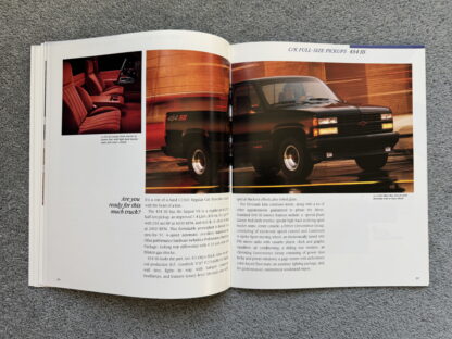 1991 Chevrolet Trucks Pickup Brochure C/K, S10, R/V, Silverado, Cheyenne - Image 15