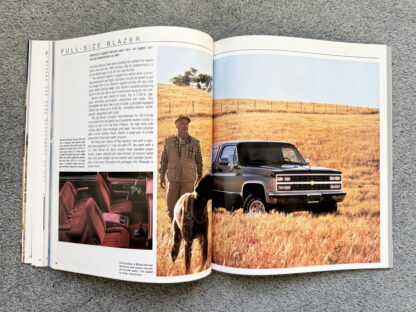 1989 Chevrolet Trucks Pickup Brochure C/K, S10, Astro, Blazer, Sportvan - Image 13