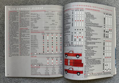 1989 Chevrolet Trucks Pickup Brochure C/K, S10, Astro, Blazer, Sportvan - Image 18