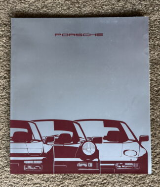 1990 Porsche Range Brochure, 911 944 928 Brochure