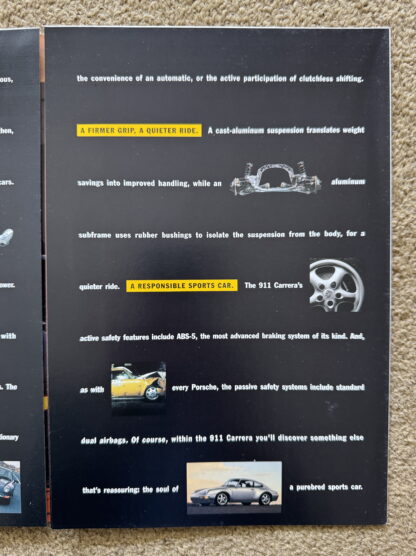 1995 Porsche Range Brochure, 968, 911 928 - Image 10