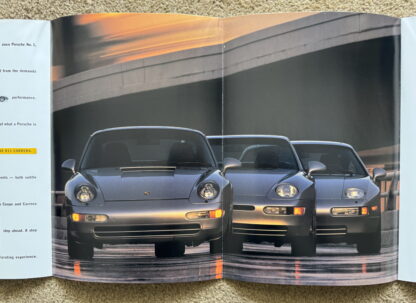 1995 Porsche Range Brochure, 968, 911 928 - Image 6