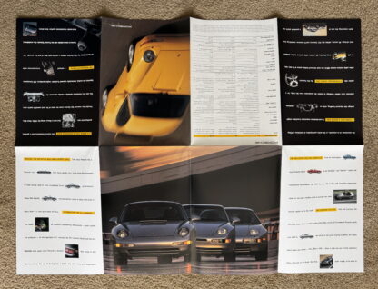 1995 Porsche Range Brochure, 968, 911 928 - Image 3