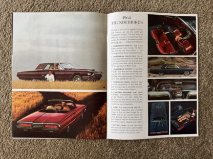1964 Ford Range Brochure Falcon, Thunderbird, Galaxie, Fairlane - Image 6