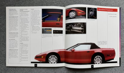 1991 Chevrolet Corvette Brochure - Image 17