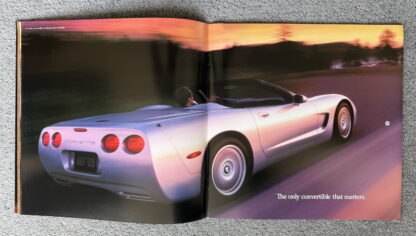 1999 Chevrolet Corvette Range Brochure - Image 5