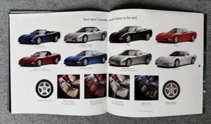 1999 Chevrolet Corvette Range Brochure - Image 18
