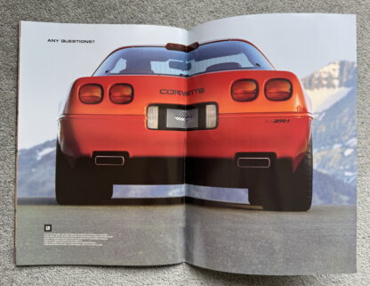 1993 Chevrolet Corvette, ZR-1 Brochure - Image 20