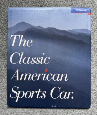 1992 Chevrolet Corvette, ZR-1 Brochure