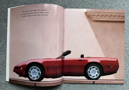 1992 Chevrolet Corvette, ZR-1 Brochure - Image 4