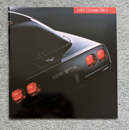 1991 Chevrolet Corvette ZR-1 Brochure