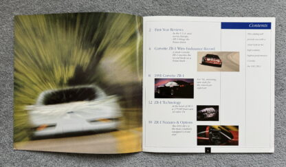 1991 Chevrolet Corvette ZR-1 Brochure - Image 2